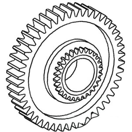 Aftermarket 8-Speed Transmission 2nd Second Gear Fits Ford/Fits New Holland 2000 3 C5NN7102F